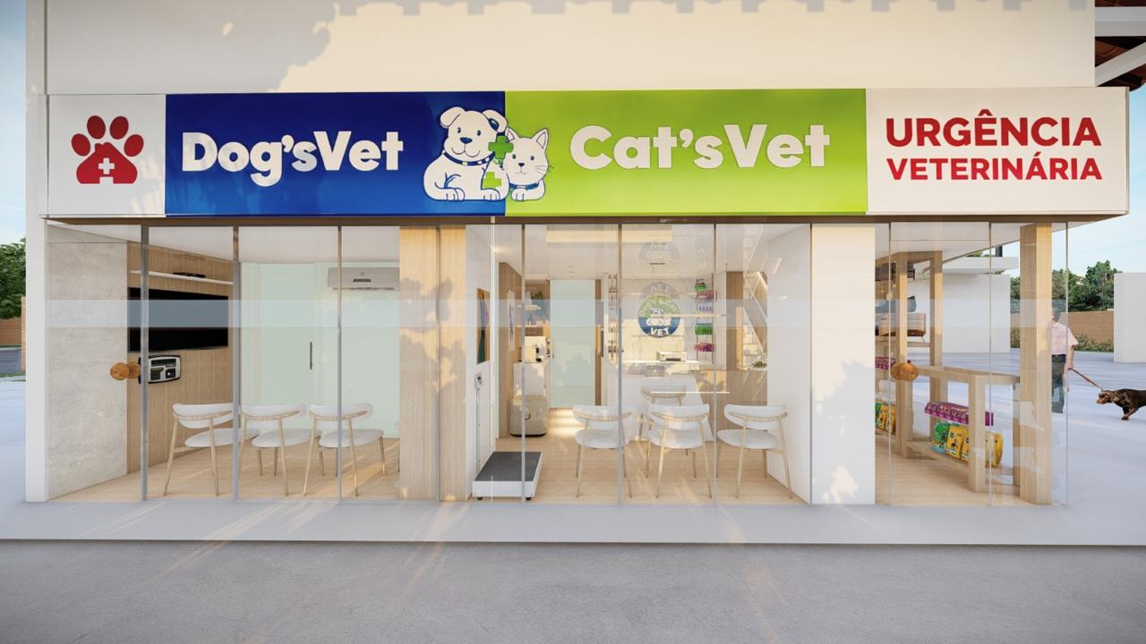 Fachada da Clínica Dogs Vet